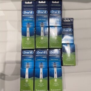 Oral-B Professional Deep Sweep Toothbrush Head Lot of 7